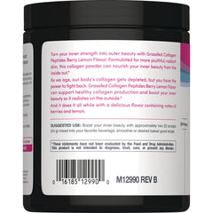 Grassfed Collagen Peptides - Berry Lemon