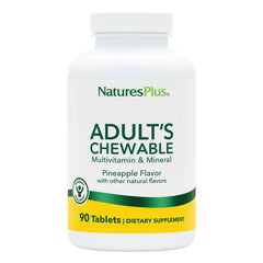 Adult's Chewable Multi-Vitamin and Mineral - Pineapple