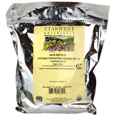 Cayenne Pepper Pwd Organic