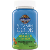 Vitamin Code Gummies Kids Multi with Iron - Orange