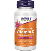 Vegetarian, Dry Vitamin D - High Potency