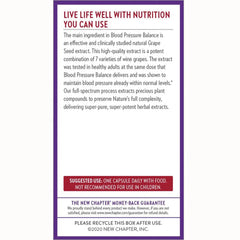 Blood Pressure Balance Grape Seed Blend