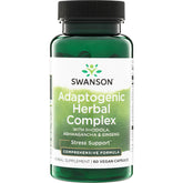 Adaptogenic Herbal Complex with Rhodiola, Ashwagandha & Ginseng