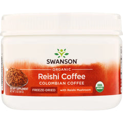 Organic Reishi Coffee Colombian - Freeze-Dried w/Reishi Mushroom
