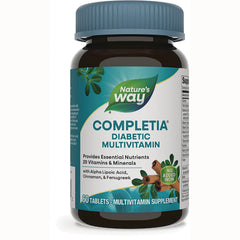 Completia Diabetic Multivitamin - No Added Iron