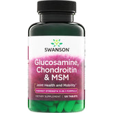 Glucosamine, Chondroitin & MSM - Highest Strength 3-in-1 Formula