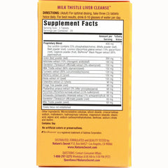 Milk Thistle Liver Cleanse
