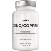 Amen Zinc/Copper + Probiotics