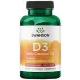 Vitamin D3 with Coconut Oil - High Potency