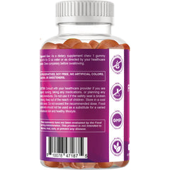 Sugar Free Folic Acid Gummies - Natural Orange
