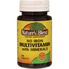 Multivitamin with Minerals - No Iron