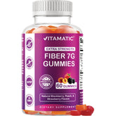 Extra Strength Fiber 7G Gummies - Blackberry, Peach & Strawberry