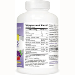 Calcium 600 + D3 Plus Minerals - Fruit Punch