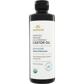 Certified Organic Cold-Pressed Castor Oil