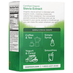 Certified Organic Stevia Extract with Prebiotic Inulin