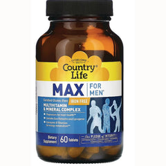Max For Men Multivitamin & Mineral Complex - IronFree