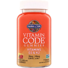 Vitamin Code Gummies Vitamins D3 & K2 - RaspberryLemon