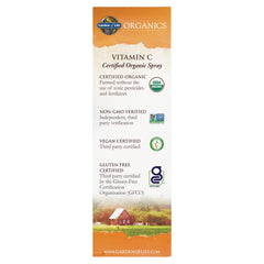 Organics Vitamin C Organic Spray - Orange-Tangerine