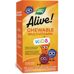 Alive! Kid's Chewable Multivitamin - Orange & Berry