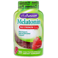 Max Strength Melatonin Gummies - Strawberry