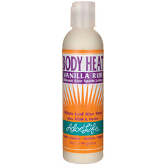 Body Heat Vanilla Rub Ultimate Aloe Sports Lotion