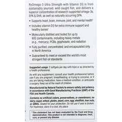 RxOmega-3 Factors Ultra Strength with Vitamin D3