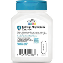 Calcium Magnesium Zinc + D3