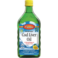 Wild Norwegian Cod Liver Oil - Lemon