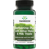 Berberine Plus with Bitter Melon & Milk Thistle - 3-in-1 Formula