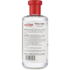 Facial Toner Witch Hazel Aloe Vera Formula - Rose Petal