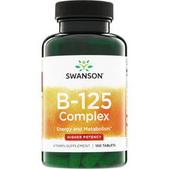 Vitamin B-125 Complex - Higher Potency