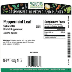 Peppermint Leaf - Cut & Sifted
