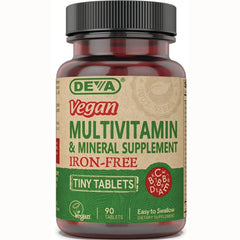 Vegan Multivitamin & Mineral Iron Free Tiny Tablets
