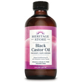 Black Castor Oil for Body, Hair and Brows
