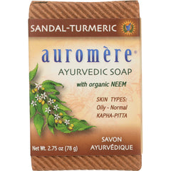 Ayurvedic Bar Soap Sandalwood-Turmeric