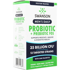 Men's Daily Probiotic + Prebiotic FOS