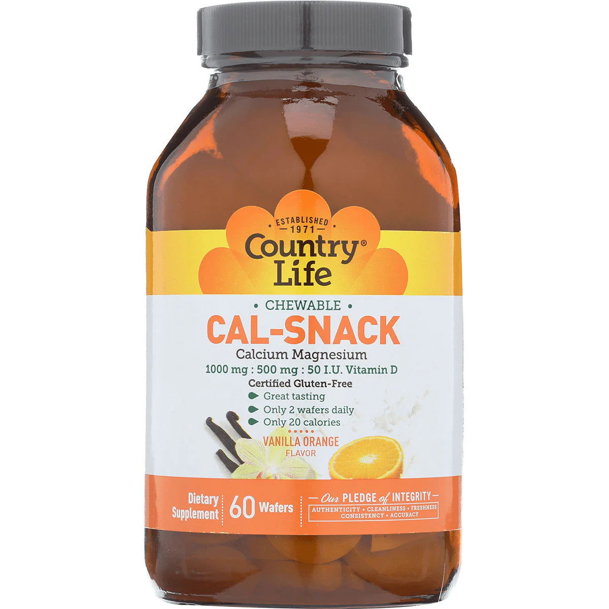 Chewable Cal-Snack - Vanilla Orange