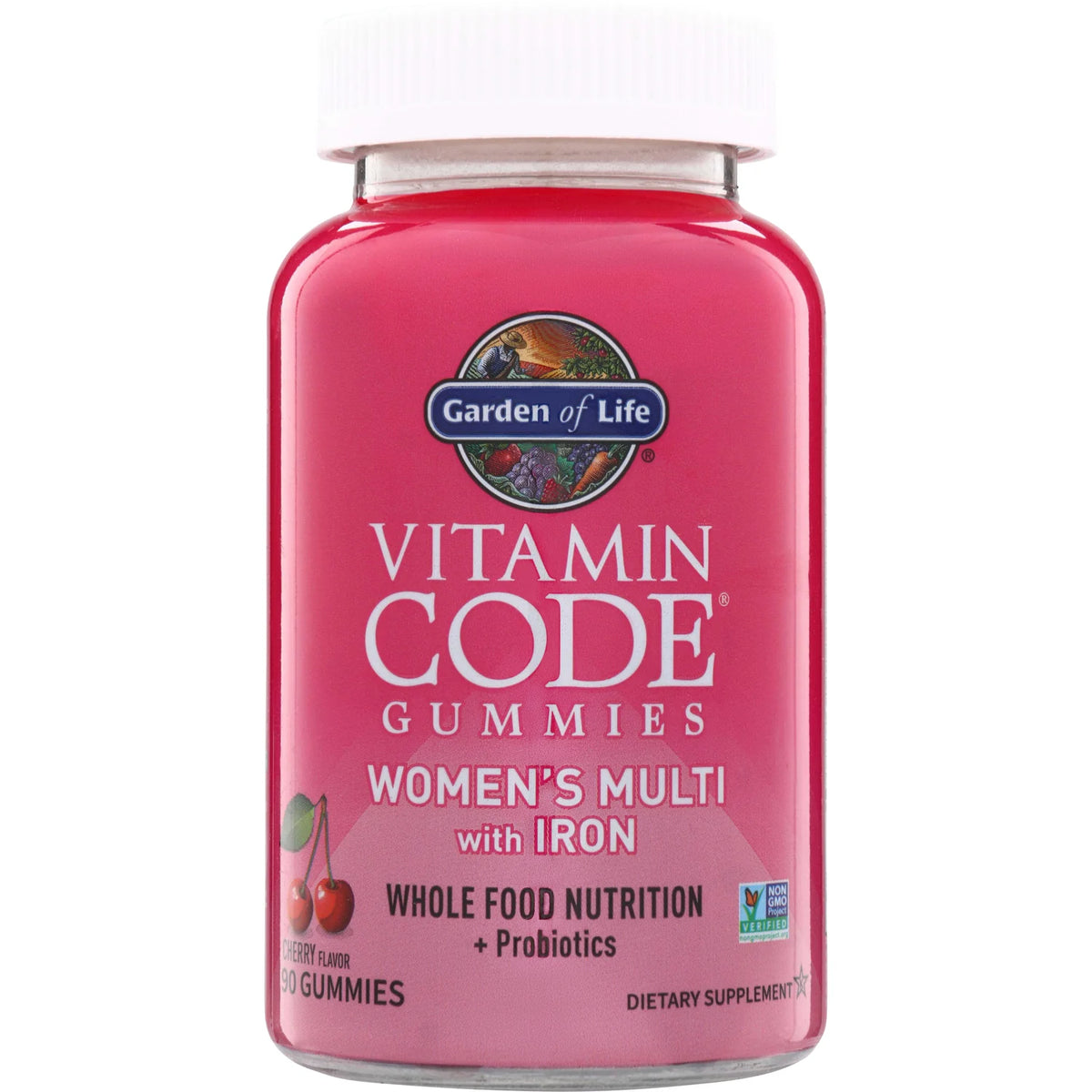 Vitamin Code Womens Multi with Iron Gummies - Cherry