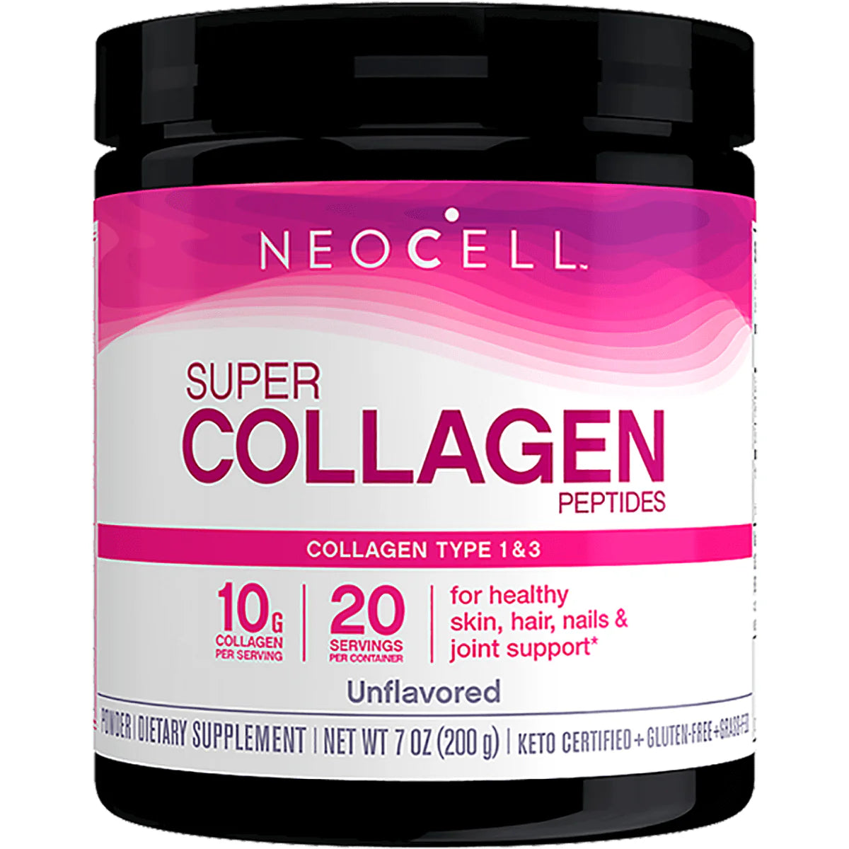 Super Collagen Peptides Type 1 & 3 - Unflavored