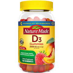 D3 Gummies - Strawberry, Peach & Mango