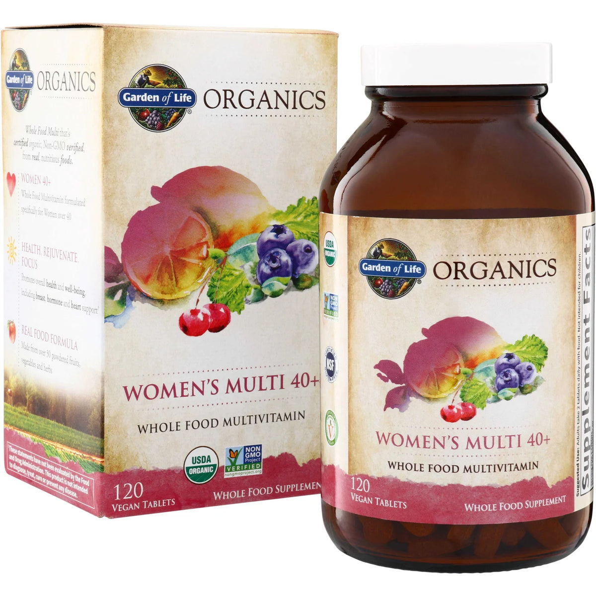 Organics Women's Multi 40+