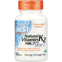 Natural Vitamin K2 MK-7 with MenaQ7