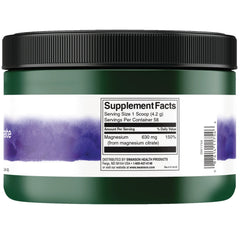 100% Pure Magnesium Citrate Powder - Unflavored