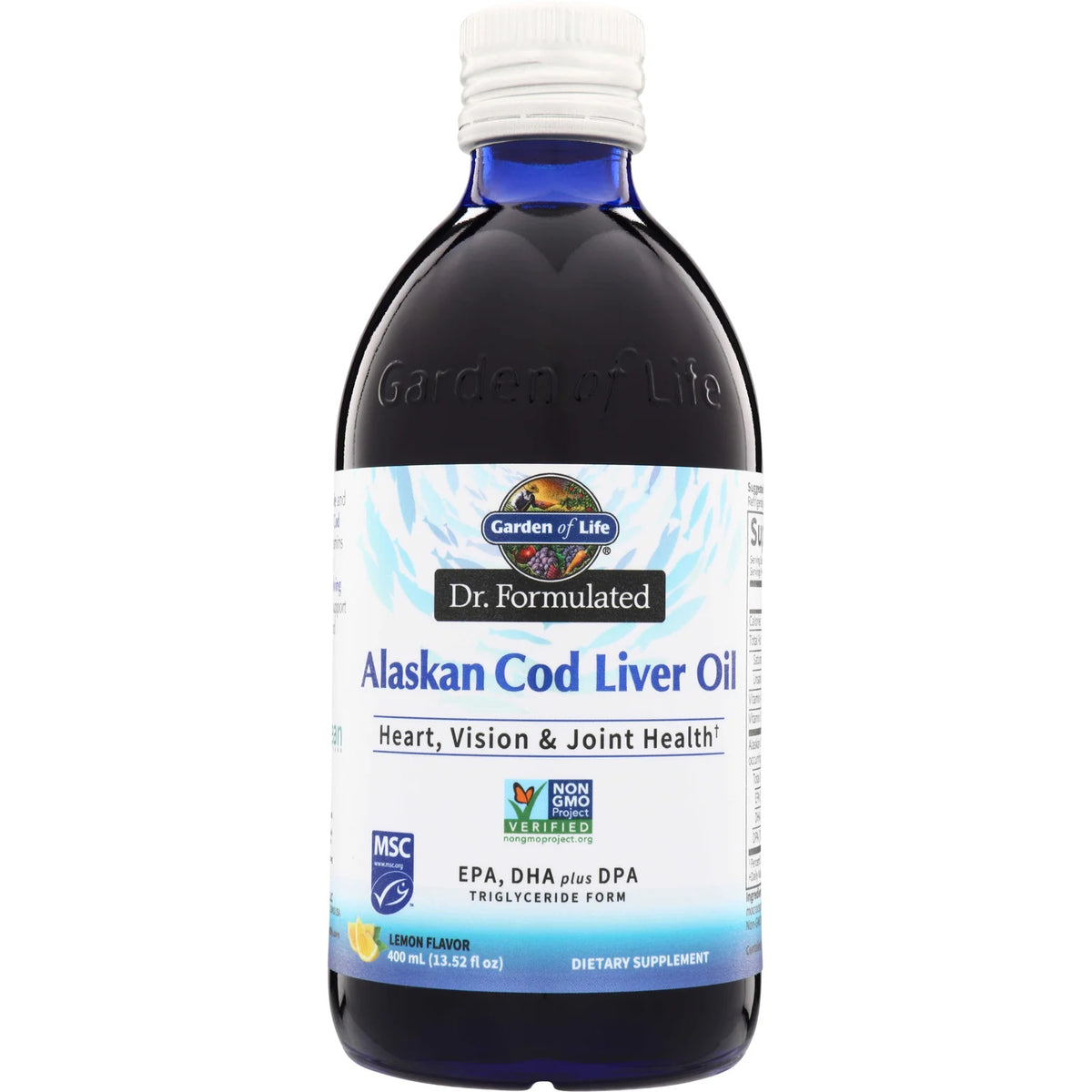 Dr. Formulated Alaskan Cod Liver Oil -  Lemon