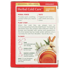 Organic Herbal Cold Care - Elderflower Spice