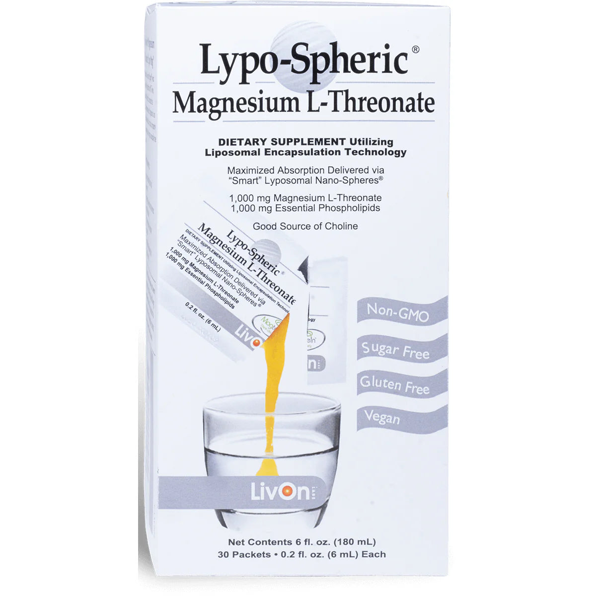 Lypo-Spheric Magnesium L-Threonate