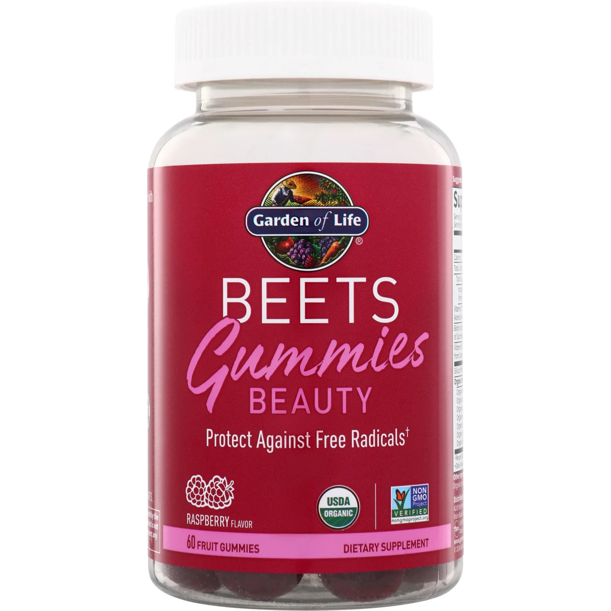 Beets Beauty Gummies - Raspberry