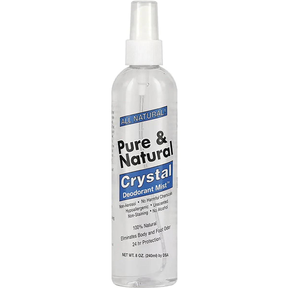 Pure & Natural Crystal Deodorant Mist - Unscented