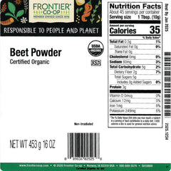 Organic Beet Powder