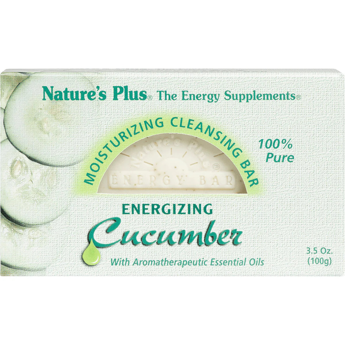 Moisturizing Cleansing Bar - Energizing Cucumber